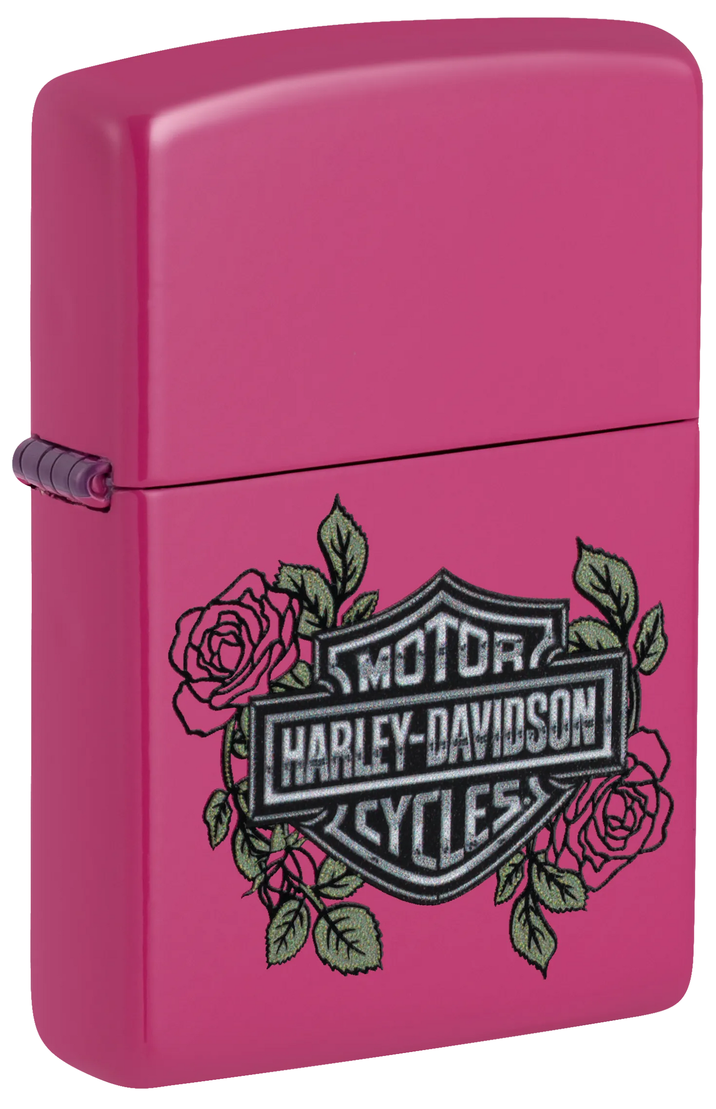 Harley-Davidson® mit Rosen