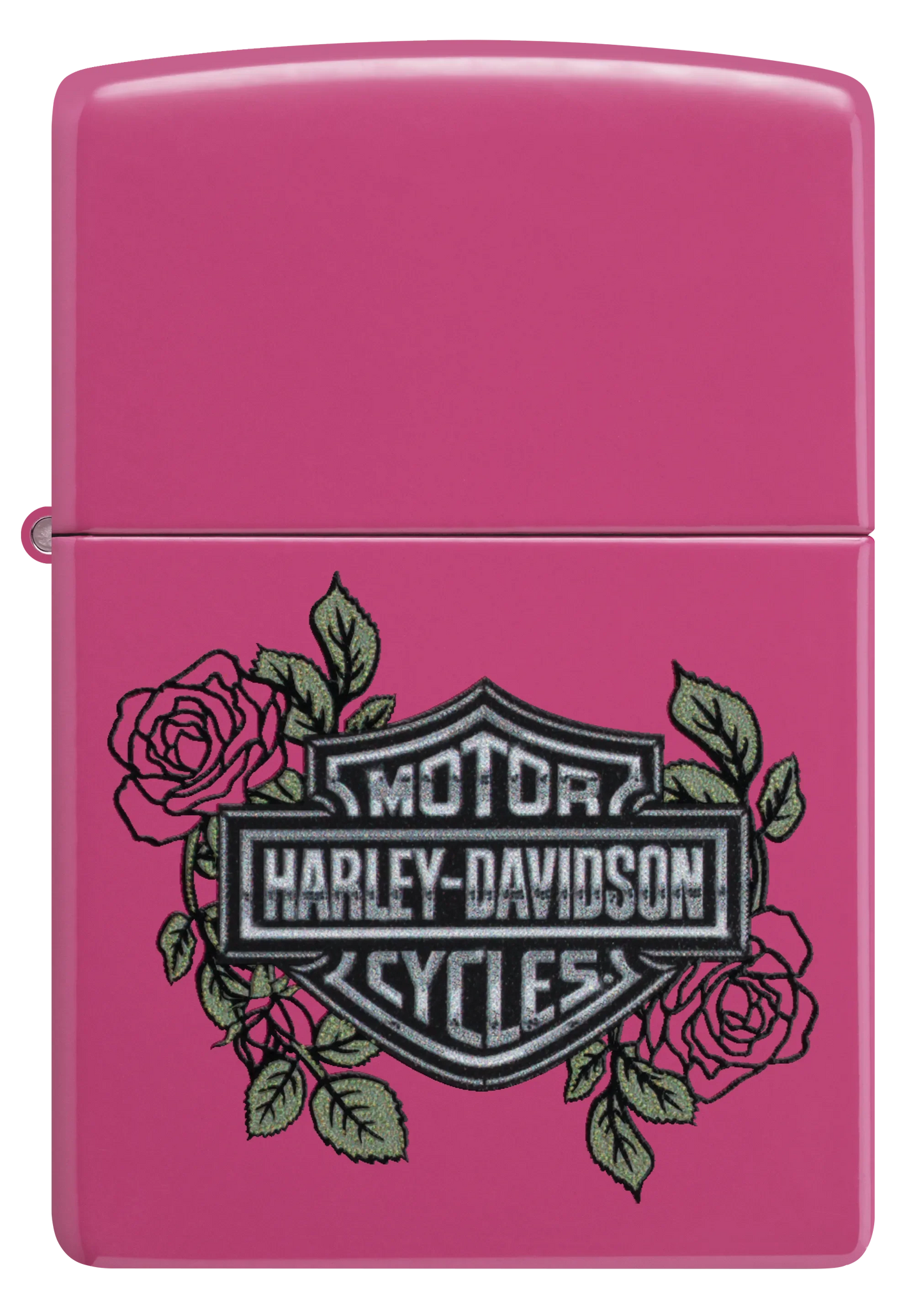 Harley-Davidson® mit Rosen